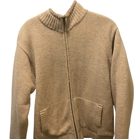 L.L. Bean full zip Wool sweater - Picture 1 of 11